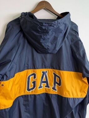 Vintage GAP Colorblock Anorak Windbreaker  Jacket